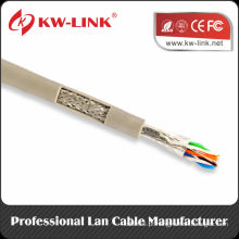 Venda 0.40mm CCA Cabo SFTP Cat6 com Color Box Embalagem fabricados na China